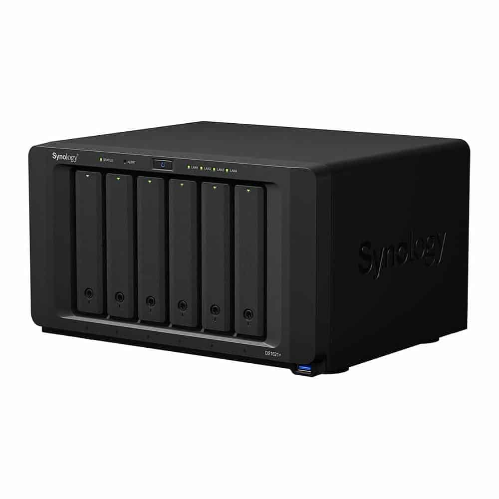 Synology DS1621+ Desktop NAS with 6x 12TB Synology HAT3310 HDD